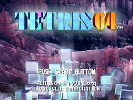 Tetris 64 Title Screen
